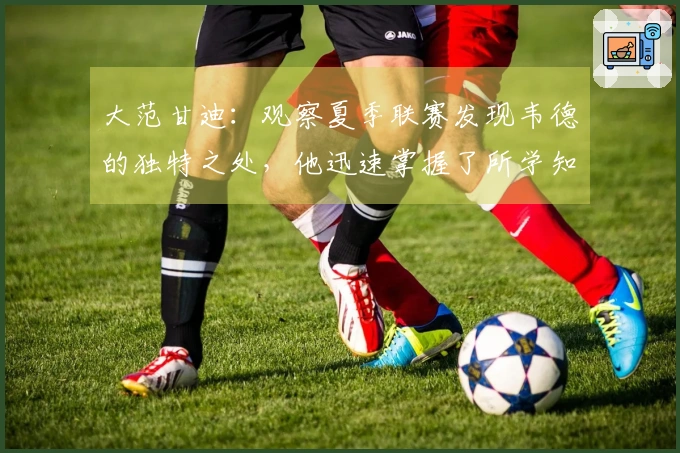 大范甘迪：观察夏季联赛发现韦德的独特之处，他迅速掌握了所学知识